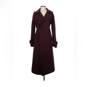 ASOS Burgundy Trench Coat